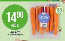 Kiwi GULROT, NOK 14.9 tilbud