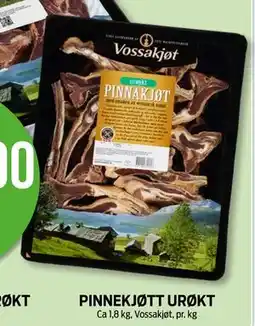 Kiwi PINNEKJØTT URØKT, NOK 379 tilbud