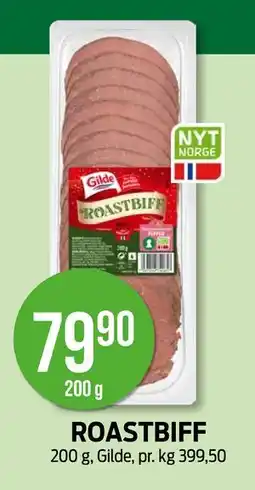 Kiwi ROASTBIFF, NOK 79.9 tilbud