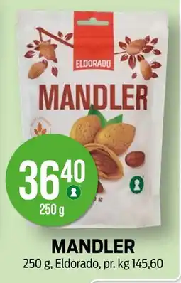 Kiwi MANDLER, NOK 36.4 tilbud