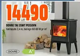 Obs Bygg DOVRE TAI 35WT PEISOVN, NOK 14490 tilbud