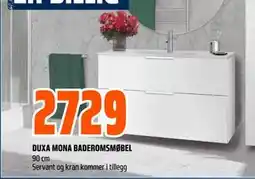 Obs Bygg DUXA MONA BADEROMSMØBEL, NOK 2729 tilbud