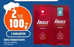 Coop Obs FRIELE FROKOSTKAFFE, NOK 100 tilbud