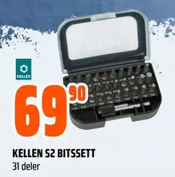 Obs Bygg KELLEN S2 BITSSETT, NOK 69.9 tilbud