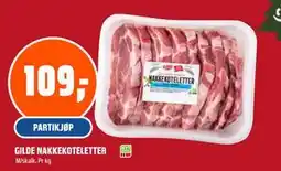 Coop Obs GILDE NAKKEKOTELETTER, NOK 109 tilbud