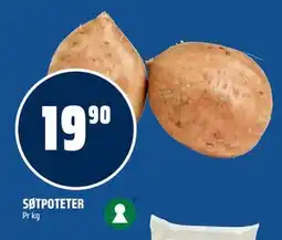 Coop Obs SØTPOTETER, NOK 19.9 tilbud