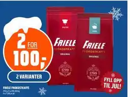 Coop Obs FRIELE FROKOSTKAFFE, NOK 100 tilbud