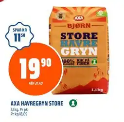 Coop Obs AXA HAVREGRYN STORE, NOK 19.9 tilbud