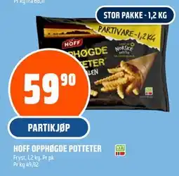 Coop Obs HOFF OPPHØGDE POTTETER, NOK 59.9 tilbud