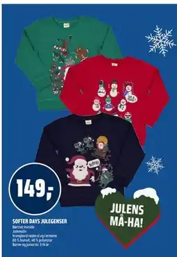 Coop Obs SOFTER DAYS JULEGENSER, NOK 149 tilbud