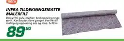 Coop Byggmix INFRA TILDEKNINGSMATTE MALERFILT, NOK 89.9 tilbud