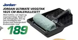 Coop Byggmix JORDAN ULTIMATE VEGG/TAK 18/25 CM MALERULLESETT, NOK 189 tilbud