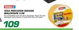 Coop Byggmix TESA PRECISION INDOOR MALERTAPE 2-PK, NOK 109 tilbud