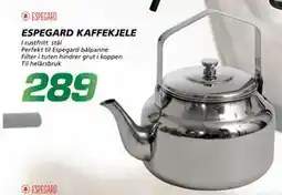 Coop Byggmix ESPEGARD KAFFEKJELE, NOK 289 tilbud