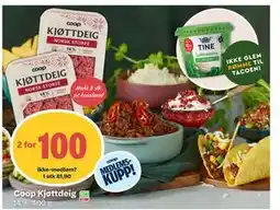 Coop Mega Coop Kjøttdeig, Medlemspris tilbud