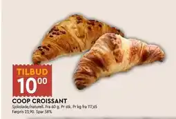 Coop Mega COOP CROISSANT, NOK 10 tilbud