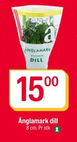 Coop Extra Änglamark dill, NOK 15 tilbud