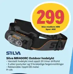 Coop Extra Silva MR400RC Outdoor hodelykt, NOK 699, Medlemspris tilbud