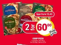 Coop Extra COOP PIZZA, NOK 60 tilbud