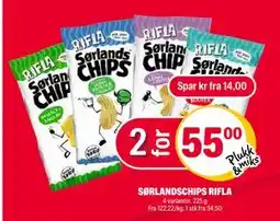 Coop Extra SØRLANDSCHIPS RIFLA, NOK 55 tilbud