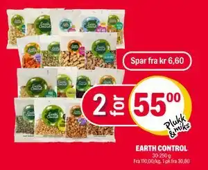Coop Extra EARTH CONTROL, NOK 55 tilbud