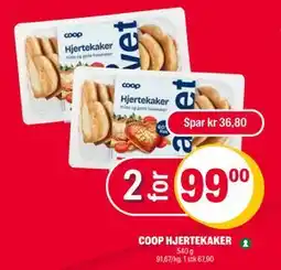 Coop Extra COOP HJERTEKAKER, NOK 99 tilbud