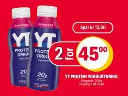 Coop Extra YT PROTEIN YOGHURTDRIKK, NOK 45 tilbud