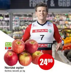 Norske epler, NOK 24.9