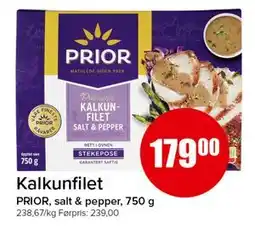 Spar Kalkunfilet, NOK 179 tilbud