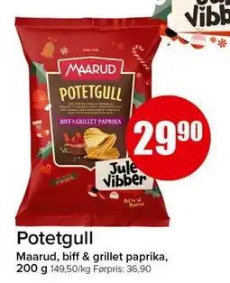 Spar Potetgull, NOK 29.9 tilbud