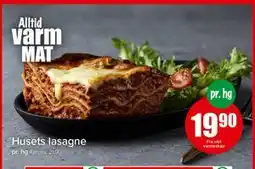 Spar Husets lasagne, NOK 19.9 tilbud