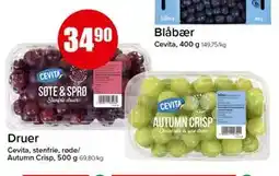 Spar Druer, NOK 34.9 tilbud