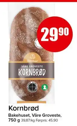 Spar Kornbrød, NOK 29.9 tilbud