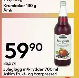 Gigaboks Julegløgg m/krydder 700 ml, NOK 59.9 tilbud