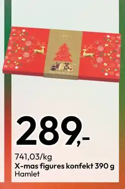 Gigaboks X-mas figures konfekt 390 g, NOK 289 tilbud