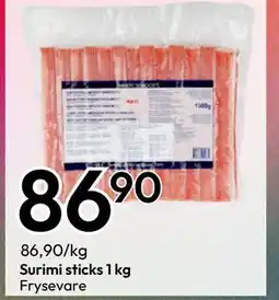 Gigaboks Surimi sticks 1 kg, NOK 86.9 tilbud