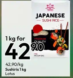 Gigaboks Sushiris 1 kg, NOK 42 tilbud