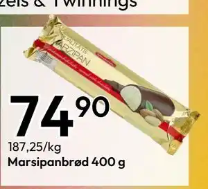 Gigaboks Marsipanbrød 400 g, NOK 74.9 tilbud