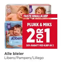 Meny Alle bleier tilbud