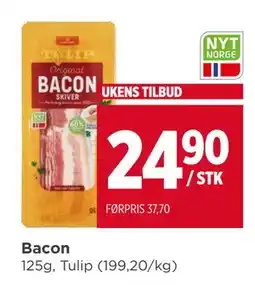 Meny Bacon, NOK 24.9 tilbud
