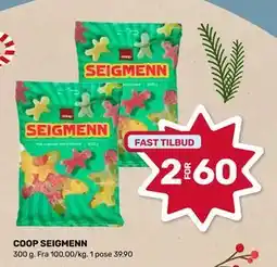 Coop Prix COOP SEIGMENN, NOK 60 tilbud