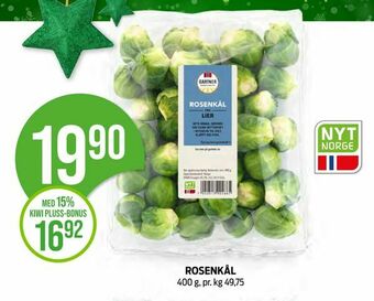 Kiwi Rosenkål tilbud