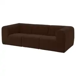 IKEA Stockholm 2025 3-seters sofa, Alhamn mørk brun tilbud