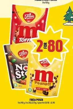 Coop Prix FREIA POSER, NOK 80 tilbud