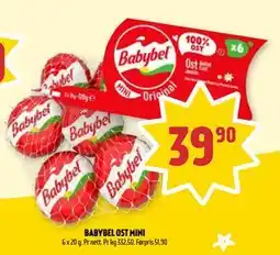 Coop Prix BABYBEL OST MINI, NOK 39.9 tilbud