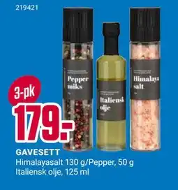 Europris GAVESETT, NOK 179 tilbud