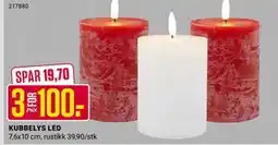 Europris KUBBELYS LED, NOK 100 tilbud