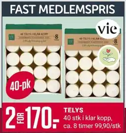 Europris TELYS, Medlemspris tilbud