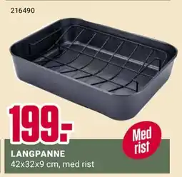 Europris LANGPANNE, NOK 199 tilbud