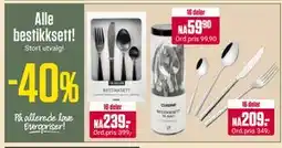 Europris Alle bestikksett! tilbud